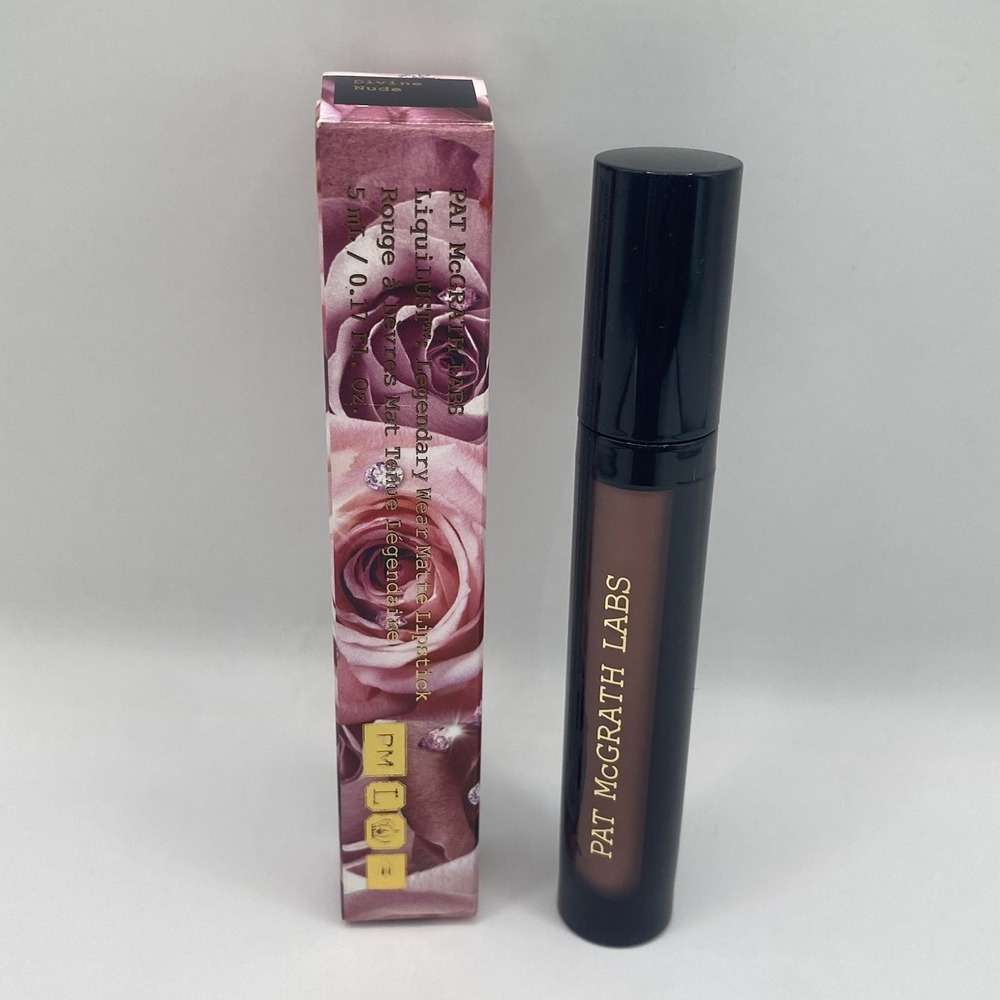 Pat McGrath LiquiLUST Divine Nude Legendary Liquid Matte Lipstick Full Size